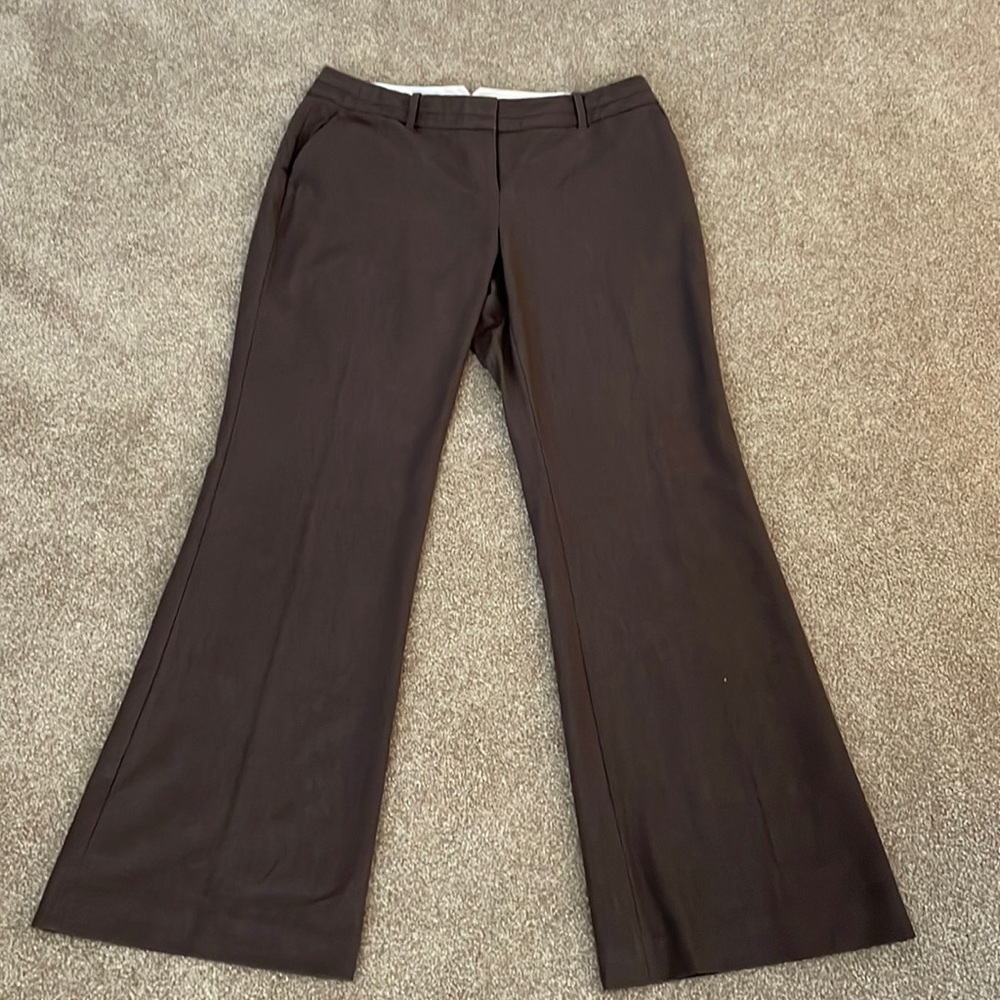 Ann Taylor Loft brown trouser pants